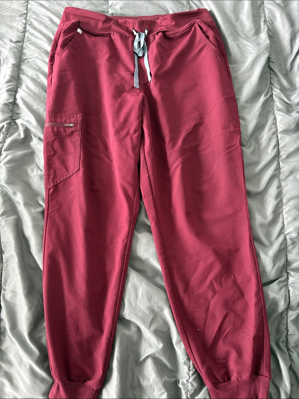 Figs Women’s Burgundy Technical Collection Zamora Jogger Pant